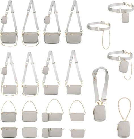 UTO Small Crossbody Bags for Women 3 in 1 Trendy Belt Purse Fashion Designer Mini Cute Sling Fanny Chest Pack in Kuwait
