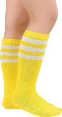 Zando Kids Soccer Socks Baseball Football Softball Socks Cotton Girls Uniform Socks Boys Knee High Socks in Saudi Arabia