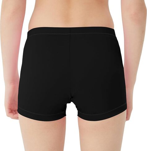 QBK 2T-14 Years Girls Swim Shorts Toddler Boyshort Swimsuit UPF 50+ Quick Dry Rash Guard Swim Bottoms in Kuwait