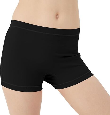 QBK 2T-14 Years Girls Swim Shorts Toddler Boyshort Swimsuit UPF 50+ Quick Dry Rash Guard Swim Bottoms in Kuwait