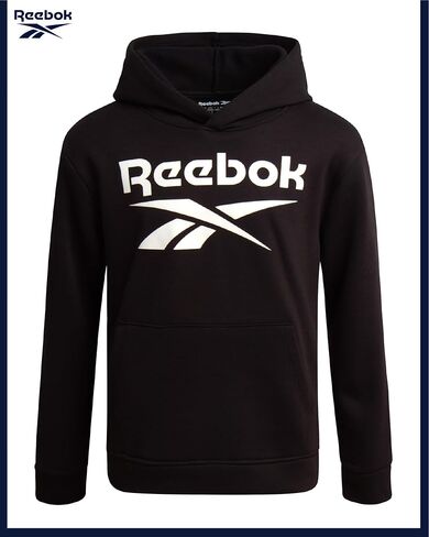 Reebok Boys' Sweatsuit Set - 3 Piece Pullover Hoodie Sweatshirt, Jogger Sweatpants, and T-Shirt - Activewear Pants Set (8-14) in Kuwait