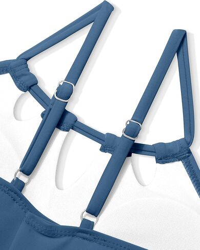 Girls Swimsuit Cutout Bathing Suit Cute Two Piece Swimsuits for Teen Girls Modest Swimwear High Waisted Tankini 9-18y in Kuwait