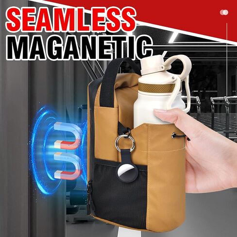 Magnetic Gym Bag for Men Women, Large Sports Backpack with Water Bottle Holder & Phone Pocket, Fitness Travel Carry-On for Workout, Sports, Office in Saudi Arabia