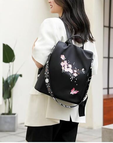 حذرة تحمل على الظهر من نايلون سقيفة محفظة مضادة للسرقة حقيبة كتف السفر ، حقيبة كتف واحدة ، حقيبة كتف مصغرة ، حقيبة ظهر مصغرة in Kuwait