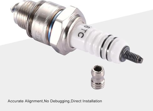 GOOFIT E6TC Spark Plug Replacement for 152F 154F 50cc 70cc 90cc 110cc Motorcycle ATV Go-karts Mini Bike 150cc Moped,Pack of 1 in Kuwait