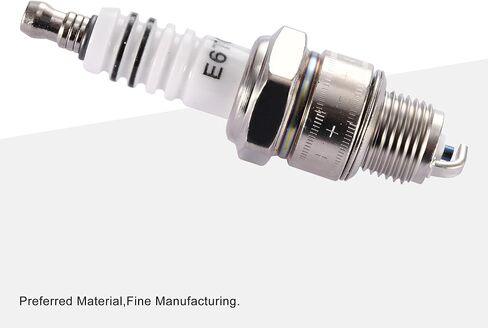 GOOFIT E6TC Spark Plug Replacement for 152F 154F 50cc 70cc 90cc 110cc Motorcycle ATV Go-karts Mini Bike 150cc Moped,Pack of 1 in Kuwait