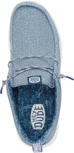 HEYDUDE Wally Hey2O Mesh, Men’s Shoes, Men's Slip-on Loafers, Comfortable & Light-Weight in Saudi Arabia
