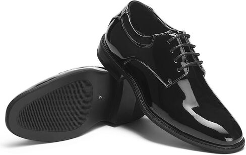 Men's Dress Shoes Formal Business Classic Lace Up Wingtip Oxford Shoes in Kuwait