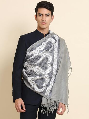 سرق Zamour المطرز للرجال ، وأنماط التطريز الحريري Nalki ، والمواد الصوفية الجميلة ، وشال الشكل العرقي in Kuwait