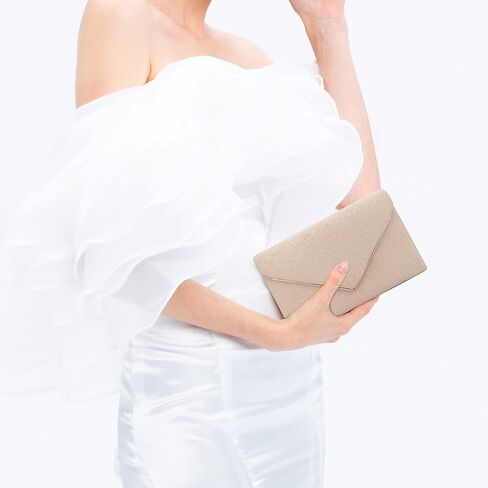 BBjinronjy Clutch Purse for Women Evening Bags Handbags for Wedding Party Cocktail Prom Faux Suede Crossbody Shoulder Bag in Kuwait