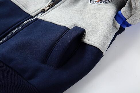 Bumeex Kids Boy's Girl's Sherpa Fleece jacke spring Fall Winter up Sweatshirt Hoodie 2-14y (طفل صغير/طفل) in Kuwait