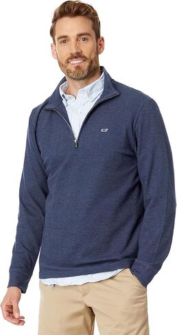 vineyard vines Men's Saltwater Quarter-Zip Pullover Sweater in Saudi Arabia