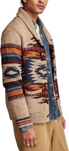 Lucky Brand Men's Southwest Shawl Cardigan in Kuwait