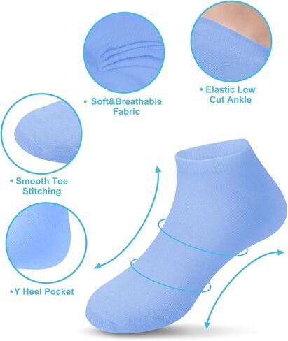 15 Pairs Kids Socks for Boys Girls Low Cut Athletic Ankle Socks Half Cushioned Crew No Show Sock in Kuwait