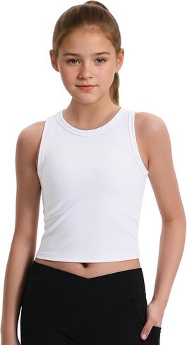 jocmic girls tank tops kids stholectic tank stank lebbed tops tops for tops for gym yoga in Kuwait