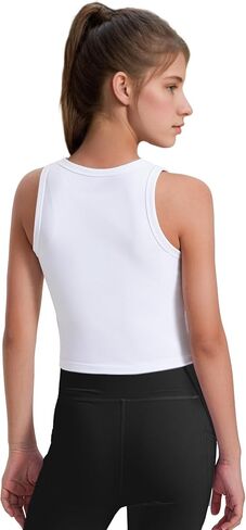 jocmic girls tank tops kids stholectic tank stank lebbed tops tops for tops for gym yoga in Kuwait