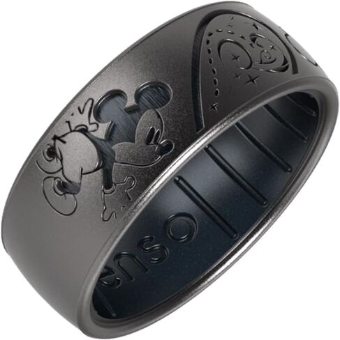 Enso Rings Etched Disney Collection - Classic Dualtone Silicone Ring - Mickey and Minnie in Saudi Arabia