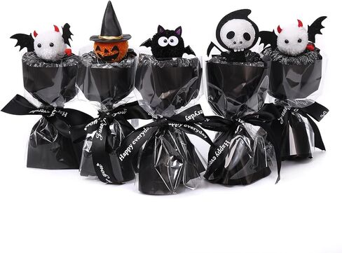 باقة الكرة الفخمة الفائقة المصنوعة يدويا ، هدايا الديكور ديكور للمنزل (الخفافيش ， اليقطين ， الموت ， شيطان) in Kuwait