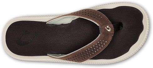 Olukai Ulele Men's Beach Sandals ، Flop Flop المقاومة للماء ، ودعم القوس الملاءمة والراحة ، والوزن الخفيف ودائم ، والقبض على الجر والجر in Kuwait
