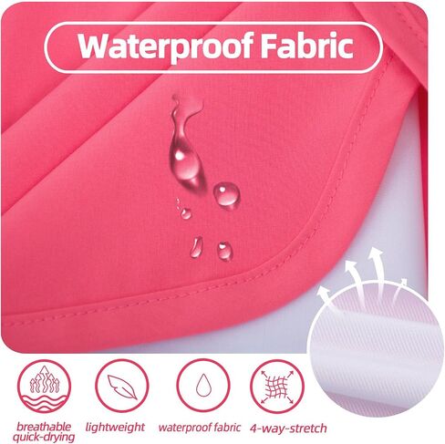 MEILONGER Girls Swim Shorts 2 in 1 Bathing Suits Kids Quick Dry Boardshort Bottoms Swimming Swimwear with Compression Liner in Kuwait