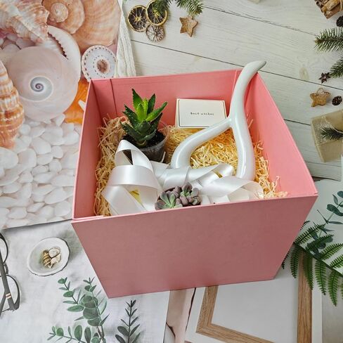 YINUOYOUJIA Large Gift Box 12x12x10 Inches,Black Gift Boxes for presents,Birthday Gift Box,Present box Gift Box Packaging for Valentine's Day,Mother's Day,Christmas,Anniversaries… in Kuwait