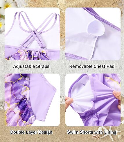 تربية فتيات السباحة 2 قطعة بدلات الاستحمام للشباب in Kuwait