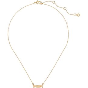 Kate Spade New York أحبك يا أمي قلادة