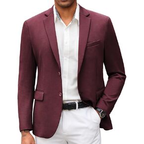 Coofandy Mens Disual Blazer Slim Fit Suit Jacket Lightweight Respent Sport Coat اثنين
