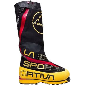La Sportiva Mens Olympus Mons Cube Mountaineing Boots ، أصفر/أسود ، 12