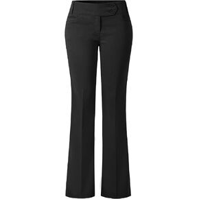 Design by Olivia Women's Ultra Stretch Comfy Millennium Bootcut Dress Pants Work Business Office Trousers
