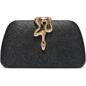 SWEETV Glitter Clutch Purses for Women Elegant Evening Bag for Parties, Weddings, and Formal Events