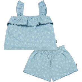 Modern Moments by Gerber Baby Girls 2-piece Jersey Top & Short
