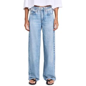 Rag & Bone Women's Miramar الجينز الواسعة الساق