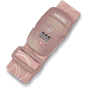 Samsonite 3-Dial Combination Lock, TSA Approved Travel Lock, Dusty Rose