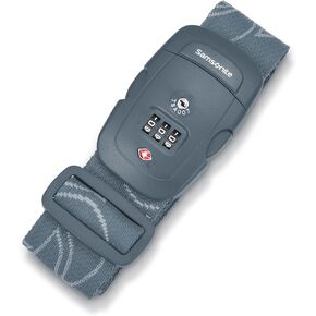 قفل مزيج Samsonite 3-Dial ، قفل السفر المعتمد TSA ، الأزرق الحكومي
