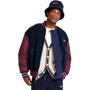 Armani Exchange Men's Collegiate Capsule Teddy Bomber Jacket