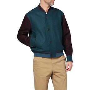 Paul Smith Men's Button Bomber Jacket