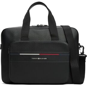 Tommy Hilfiger Foundation Work Bag with Laptop Sleeve and Adjustable Strap