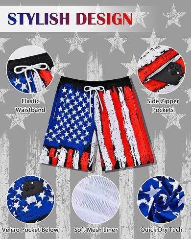 OlyPegic Mens Swim Trunks 9 Inch Quick Dry Board Shorts Mens Bathing Suit Beach Swimwear Mesh Lining with Zipper Pock in Saudi Arabia