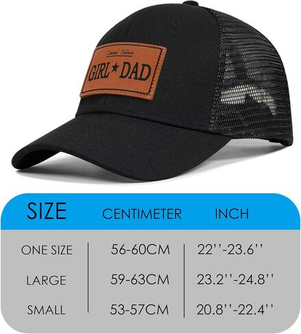 Girl and Dad Hat Gifts for Father Men from Daughter Wife,Fathers Day,Birthday,Christmas in Kuwait