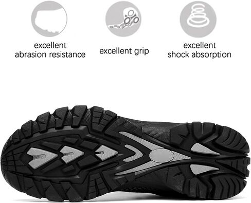 Mens Hiking Shoes Waterproof Lightweight Ankle Boots Outdoor Trekking Camping Walking Quest in Saudi Arabia