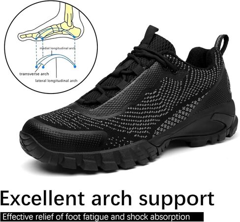 Mens Hiking Shoes Waterproof Lightweight Ankle Boots Outdoor Trekking Camping Walking Quest in Saudi Arabia