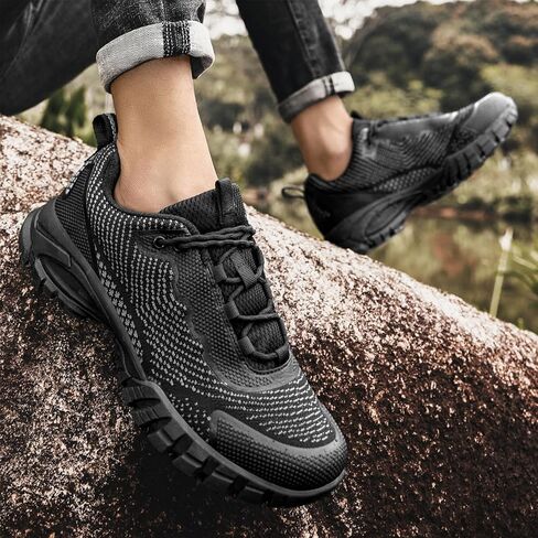 Mens Hiking Shoes Waterproof Lightweight Ankle Boots Outdoor Trekking Camping Walking Quest in Saudi Arabia