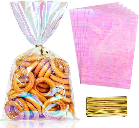 لابيول 100pcs أكياس السيلوفان القزحي in Kuwait