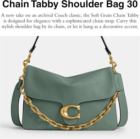 Coach Chain Tabby Shoulder Bag 30 in Kuwait