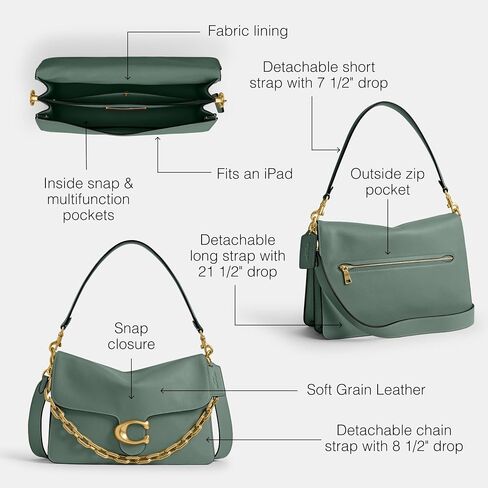Coach Chain Tabby Shoulder Bag 30 in Kuwait