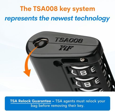 Forge TSA Approved Luggage Locks 4 Digit Combination TSA Travel Locks with TSA008, Open Alert Indicator, Zinc Alloy Body for Luggage, Suitcase, Backpack, and More. Black 2 Locks. in Kuwait