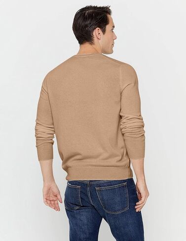 سترة V-Neck الأساسية للرجال من Cashmere للرجال 100 ٪ Cashmere Classic Classic Long Sleeve Pullover in Kuwait