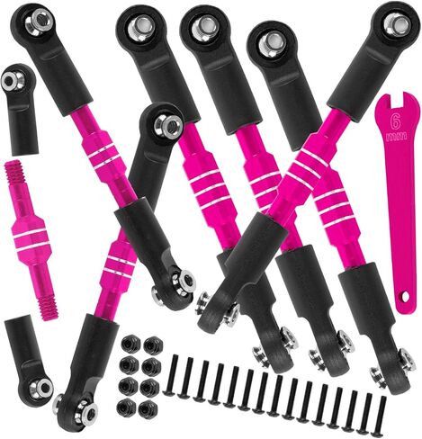 ألومنيوم ترنوبوكل روابط كامبر ترقيات جزء من 1/10 Slash 2WD VXL/Rustler 2WD VXL/Bandit 2WD VXL/Stampede 2WD VXL ، RC Alloy القبعة القابلة للتعديل ، الأخضر ، الأخضر in Kuwait