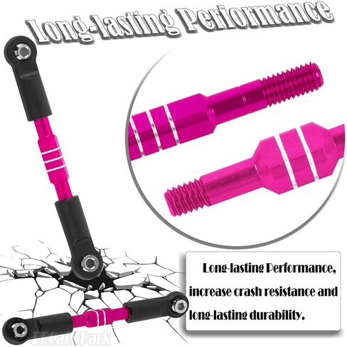 ألومنيوم ترنوبوكل روابط كامبر ترقيات جزء من 1/10 Slash 2WD VXL/Rustler 2WD VXL/Bandit 2WD VXL/Stampede 2WD VXL ، RC Alloy القبعة القابلة للتعديل ، الأخضر ، الأخضر in Kuwait